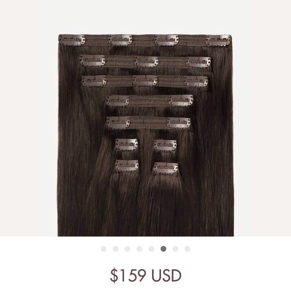 Dark Brown Hair Extensions - Picture 1 of 4